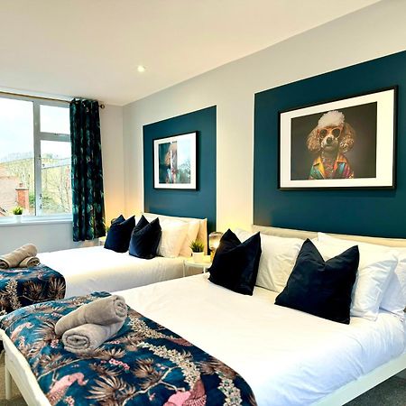Amazing Large 3 Bedroom Apartment - Sleeps 8! Bournemouth Dış mekan fotoğraf